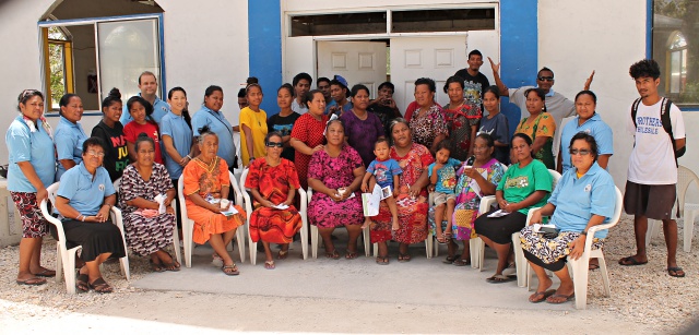 WAM Trainees and staff of Wellness Center and Ministry of Health. Photo: Linton Baso